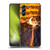 Dave Loblaw Sci-Fi And Surreal Fire Canyon Moon Soft Gel Case for Samsung Galaxy S21 FE 5G