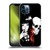 Zombie Makeout Club Art Girl And Skull Soft Gel Case for Apple iPhone 12 / iPhone 12 Pro