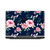 Anis Illustration Flower Pattern 3 Lisianthus Navy Pattern Vinyl Sticker Skin Decal Cover for HP Pavilion 15.6" 15-dk0047TX