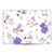 Anis Illustration Flower Pattern 3 Blue Pattern Vinyl Sticker Skin Decal Cover for Apple MacBook Pro 13" A1989 / A2159