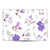 Anis Illustration Flower Pattern 3 Blue Pattern Vinyl Sticker Skin Decal Cover for Apple MacBook Air 13.3" A1932/A2179