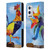 Artpoptart Animals Colorful Rooster Leather Book Wallet Case Cover For OnePlus 9 Pro
