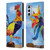 Artpoptart Animals Colorful Rooster Leather Book Wallet Case Cover For Samsung Galaxy S21+ 5G