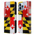 Artpoptart Flags Maryland Leather Book Wallet Case Cover For Apple iPhone 13 Pro Max