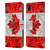 Artpoptart Flags Canada Leather Book Wallet Case Cover For Apple iPhone XR