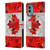 Artpoptart Flags Canada Leather Book Wallet Case Cover For Nokia X30