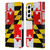 Artpoptart Flags Maryland Leather Book Wallet Case Cover For Samsung Galaxy S22 5G