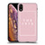 The 1975 Key Art Logo Pink Soft Gel Case for Apple iPhone XR