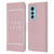 The 1975 Key Art Logo Pink Leather Book Wallet Case Cover For Motorola Edge (2022)