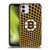 NHL Boston Bruins Net Pattern Soft Gel Case for Apple iPhone 11