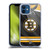 NHL Boston Bruins Jersey Soft Gel Case for Apple iPhone 12 / iPhone 12 Pro & MagSafe