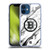 NHL Boston Bruins Marble Soft Gel Case for Apple iPhone 12 Mini & MagSafe