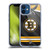 NHL Boston Bruins Jersey Soft Gel Case for Apple iPhone 12 Mini & MagSafe