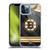 NHL Boston Bruins Jersey Soft Gel Case for Apple iPhone 12 Pro Max & MagSafe