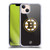 NHL Boston Bruins Plain Soft Gel Case for Apple iPhone 13