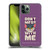 Tom and Jerry Typography Art Don't Mess With Me Soft Gel Case for Apple iPhone 11 Pro
