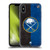NHL Buffalo Sabres Half Distressed Soft Gel Case for Apple iPhone XS Max
