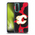 NHL Calgary Flames Cow Pattern Soft Gel Case for Huawei P Smart (2021)