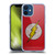 The Flash DC Comics Logo Distressed Look Soft Gel Case for Apple iPhone 12 Mini