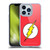 The Flash DC Comics Logo Plain Soft Gel Case for Apple iPhone 13 Pro