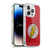 The Flash DC Comics Logo Distressed Look Soft Gel Case for Apple iPhone 14 Pro & MagSafe