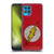 The Flash DC Comics Logo Distressed Look Soft Gel Case for Motorola Moto G100