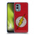 The Flash DC Comics Logo Distressed Look Soft Gel Case for Nokia X30