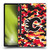 NHL Calgary Flames Camouflage Soft Gel Case for Samsung Galaxy Tab S8 Plus