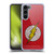 The Flash DC Comics Logo Distressed Look Soft Gel Case for Samsung Galaxy S23+ 5G