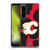 NHL Calgary Flames Cow Pattern Soft Gel Case for Sony Xperia 1 IV