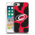 NHL Carolina Hurricanes Cow Pattern Soft Gel Case for Apple iPhone 7 / 8 / SE 2020 & 2022