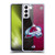 NHL Colorado Avalanche Half Distressed Soft Gel Case for Samsung Galaxy S21+ 5G