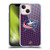 NHL Columbus Blue Jackets Net Pattern Soft Gel Case for Apple iPhone 13 Mini