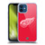 NHL Detroit Red Wings Plain Soft Gel Case for Apple iPhone 12 / iPhone 12 Pro