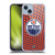 NHL Edmonton Oilers Net Pattern Soft Gel Case for Apple iPhone 14 Plus