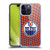 NHL Edmonton Oilers Net Pattern Soft Gel Case for Apple iPhone 14 Pro Max