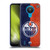 NHL Edmonton Oilers Half Distressed Soft Gel Case for Nokia 1.4