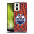 NHL Edmonton Oilers Net Pattern Soft Gel Case for OPPO Reno8 Lite