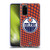 NHL Edmonton Oilers Net Pattern Soft Gel Case for Samsung Galaxy S20 / S20 5G