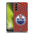 NHL Edmonton Oilers Net Pattern Soft Gel Case for Samsung Galaxy S21 FE 5G