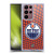 NHL Edmonton Oilers Net Pattern Soft Gel Case for Samsung Galaxy S22 Ultra 5G