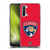 NHL Florida Panthers Plain Soft Gel Case for OPPO Find X2 Lite 5G