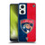 NHL Florida Panthers Half Distressed Soft Gel Case for OPPO Reno8 Lite