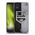 NHL Los Angeles Kings Half Distressed Soft Gel Case for Samsung Galaxy A01 Core (2020)