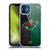 NHL Minnesota Wild Half Distressed Soft Gel Case for Apple iPhone 12 / iPhone 12 Pro