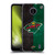 NHL Minnesota Wild Half Distressed Soft Gel Case for Nokia C10 / C20