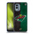 NHL Minnesota Wild Half Distressed Soft Gel Case for Nokia X30