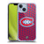 NHL Montreal Canadiens Net Pattern Soft Gel Case for Apple iPhone 14