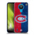 NHL Montreal Canadiens Half Distressed Soft Gel Case for Nokia 1.4