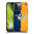 NHL Nashville Predators Half Distressed Soft Gel Case for Apple iPhone 14 Pro